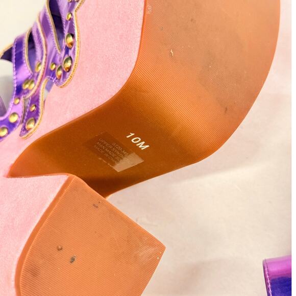 Dolls Kill Sugar Thrillz RARE Armed With Charm Butterfly Heels Sabrina Carpenter - Picture 9 of 10